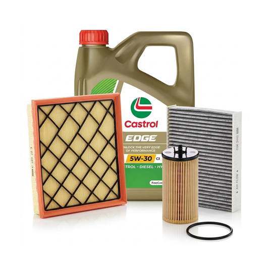 Kit revizie ulei Castrol EDGE 5W-30 C3 + filtre Opel Astra J 1.4 LPG 140 CP – MANN