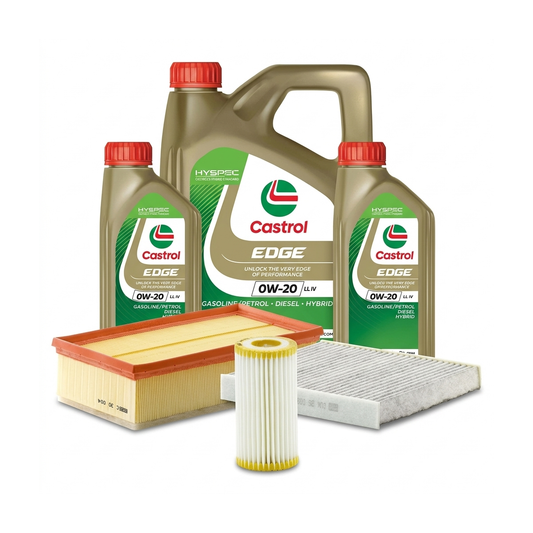 Kit revizie ulei Castrol EDGE 0W-20 LL IV + filtre VW Golf 8 2.0 GTI 245 CP – MANN