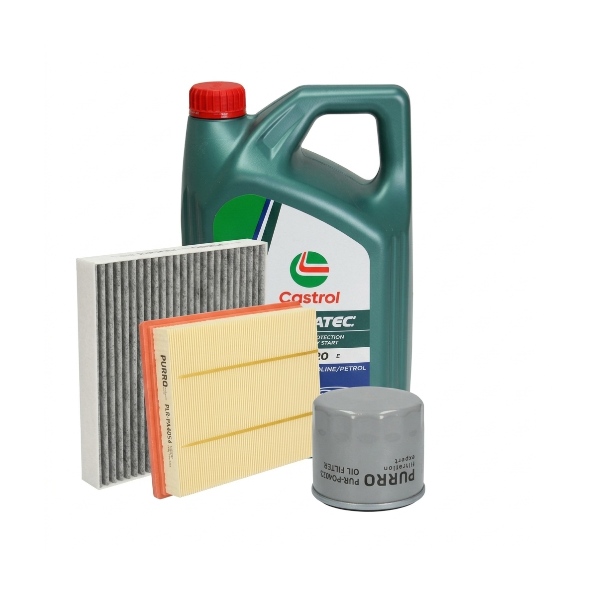 Kit revizie ulei Castrol Magnatec Professional Ford 5W-20 + filtre Ford Kuga 3 1.5 Ecoboost 150 CP – PURRO