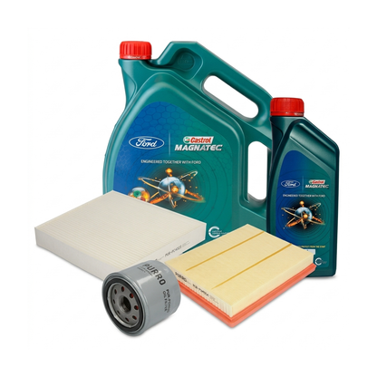 Kit revizie ulei Castrol Ford Magnatec D 0W-30 + Castrol Magnatec Professional Ford 0W-20 + filtre Ford Kuga 3 1.5 EcoBoost 183 CP – PURRO
