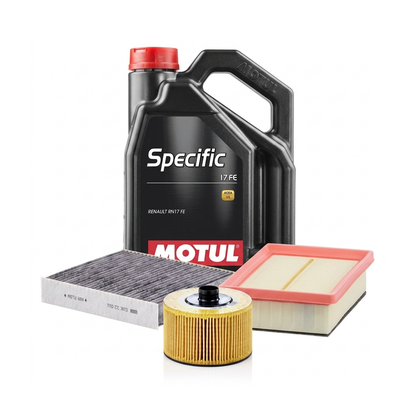 Kit revizie ulei Motul SPECIFIC 17 FE 0W-20 + filtre Dacia Sandero 3 1.0 TCe 100 ECO-G 101 CP – MANN