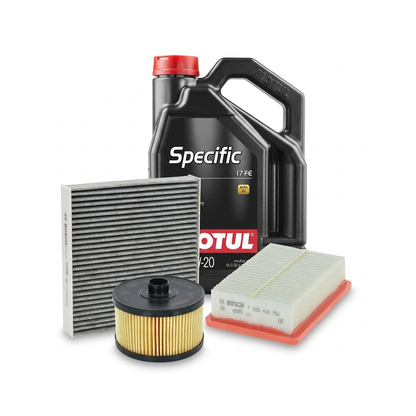 Kit revizie ulei Motul SPECIFIC 17 FE 0W-20 + filtre Dacia Jogger RK 1.0 TCe 100 ECO-G 101 CP – Bosch