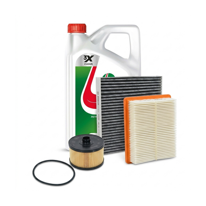 Kit revizie ulei Castrol GTX 0W-20 RN 17 FE + filtre Dacia Jogger RK 1.0 TCe 110 CP – Bosch