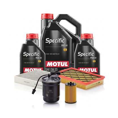 Kit revizie ulei Motul SPECIFIC 952-A1 0W-20 + filtre Ford Focus 4 1.5 EcoBlue 116 CP – MANN