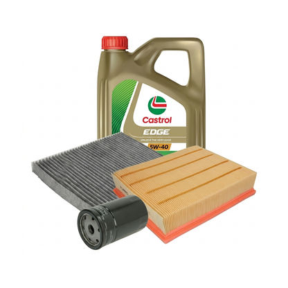 Kit revizie ulei Castrol EDGE 5W-40 + filtre VW Passat B5.5 2.0 115 CP – PURRO