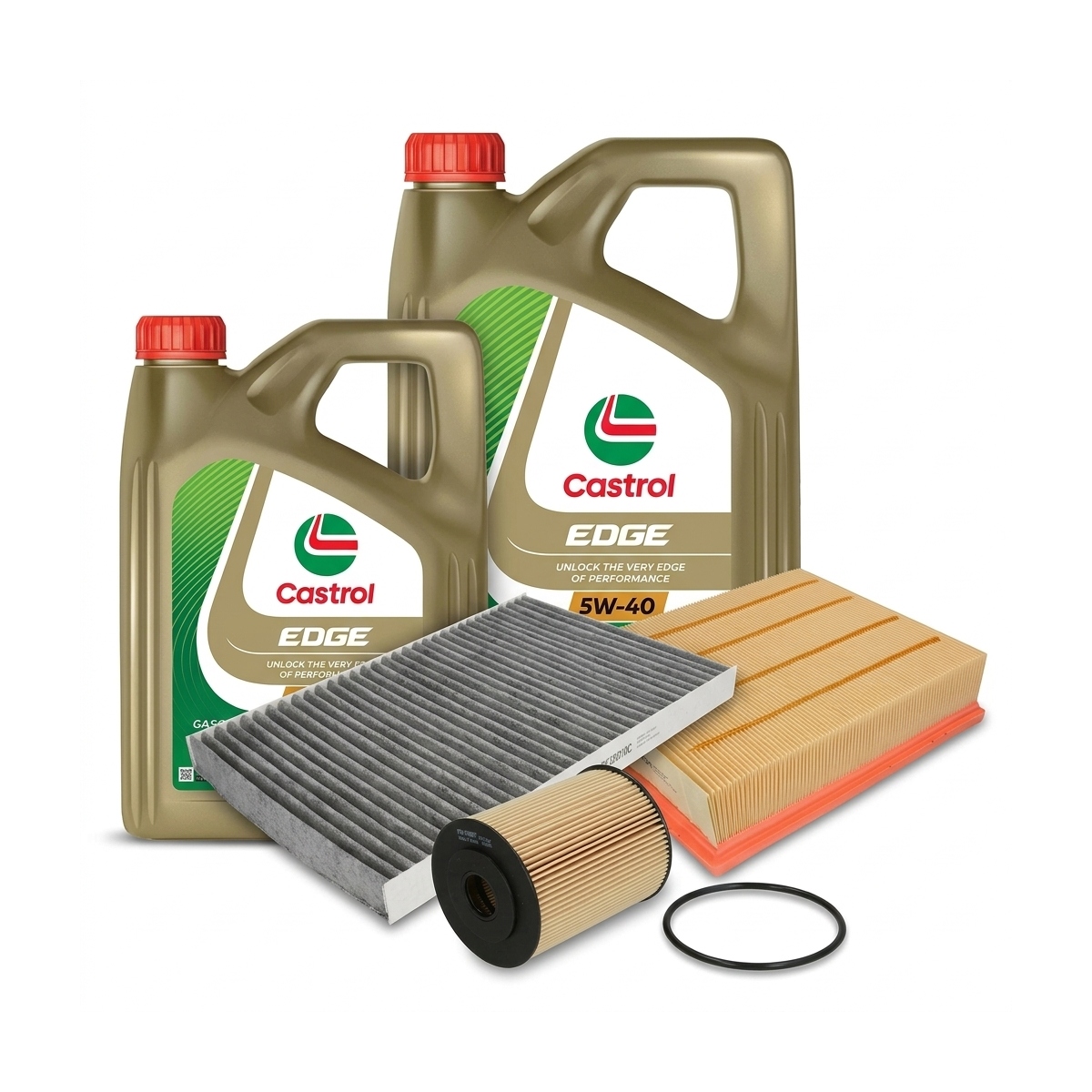 Kit revizie ulei Castrol EDGE 5W-40 + filtre VW Passat B5.5 4.0 W8 4motion 275 CP – PURRO