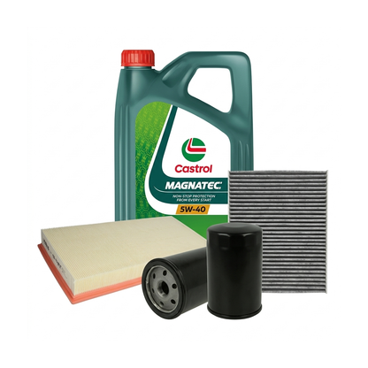 Kit revizie ulei Castrol MAGNATEC 5W-40 A3/B4 + filtre VW Golf 4 1.8 T GTI 180 CP – PURRO