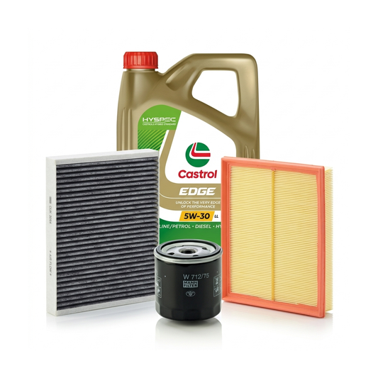 Kit revizie ulei Castrol EDGE 5W-30 LL + filtre Opel Astra H 2.0 Turbo 170 CP – MANN