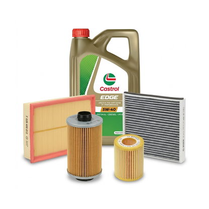 Kit revizie ulei Castrol EDGE 5W-40 + filtre Opel Astra H 1.9 CDTI 150 CP – Bosch