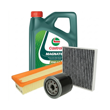 Kit revizie ulei Castrol MAGNATEC 10W-40 A/B + filtre Renault Clio 3 1.2 16V 75 CP – PURRO