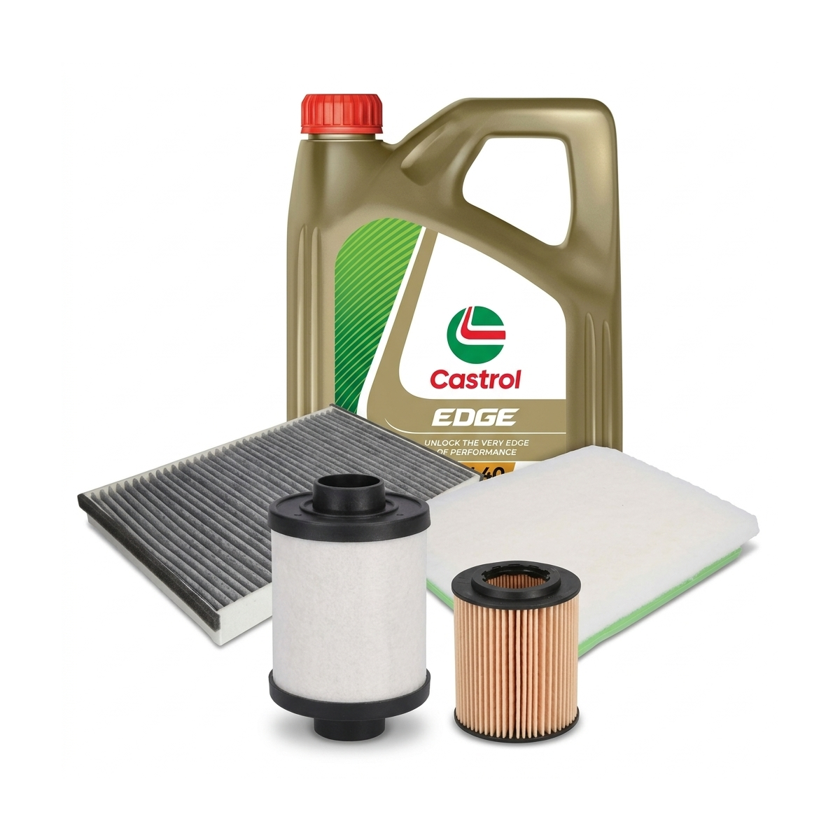 Kit revizie ulei Castrol EDGE 5W-40 + filtre Opel Astra H 1.9 CDTI 120 CP – PURRO