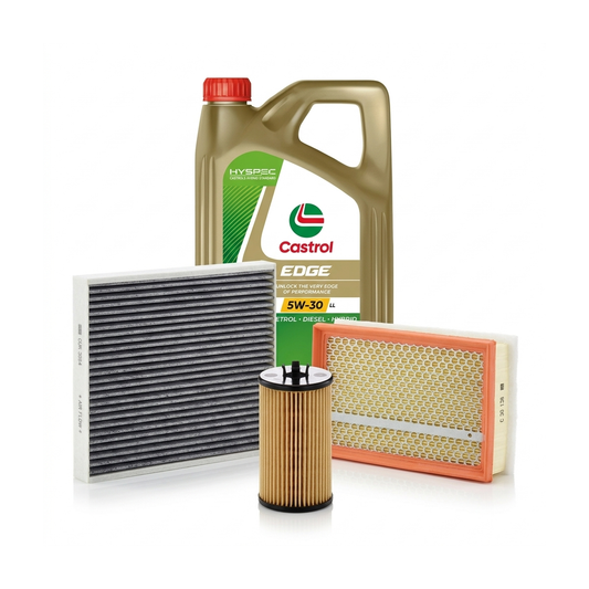 Kit revizie ulei Castrol EDGE 5W-30 LL + filtre Opel Astra H 1.6 Turbo 180 CP – MANN