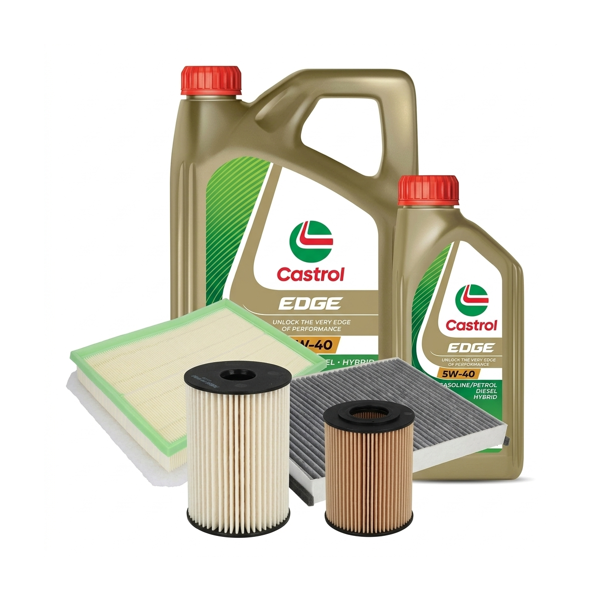 Kit revizie ulei Castrol EDGE 5W-40 + filtre Opel Astra H 1.7 CDTI – PURRO