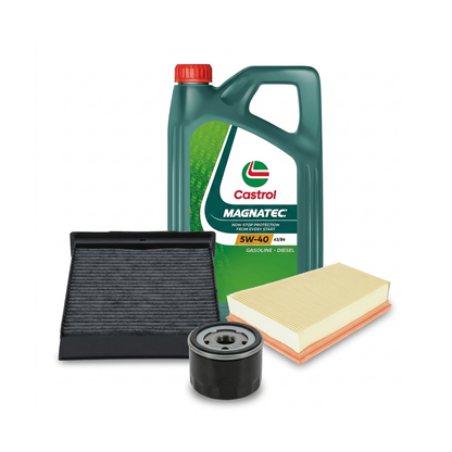 Kit revizie ulei Castrol MAGNATEC 5W-40 A3/B4 + filtre Renault Megane 2 1.6 16V 112 CP – Bosch