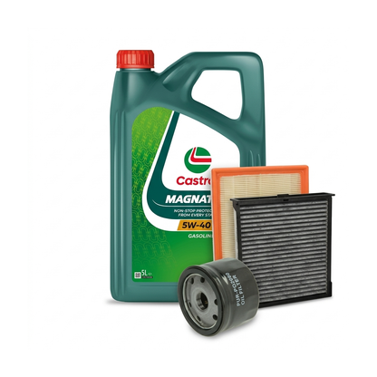 Kit revizie ulei Castrol MAGNATEC 5W-40 A3/B4 + filtre Renault Megane 2 1.6 16V 112 CP – PURRO