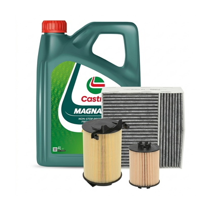 Kit revizie ulei Castrol MAGNATEC 5W-40 A3/B4 + filtre VW Jetta 3 1.4 TSI 122 CP – PURRO