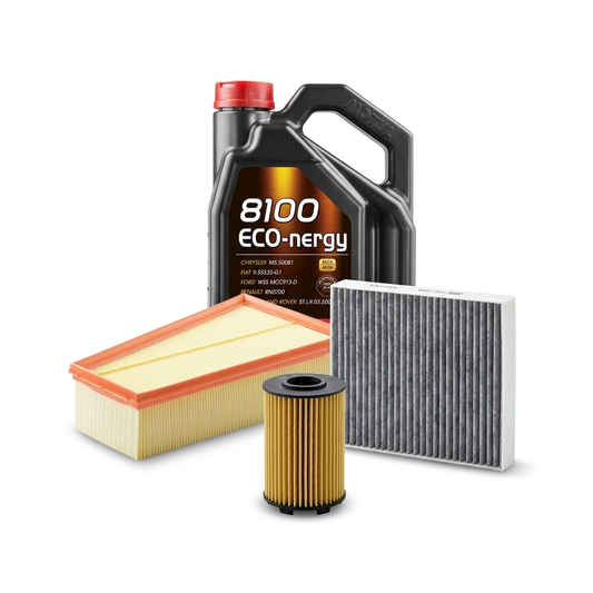 Kit revizie ulei Motul 8100 ECO-NERGY 5W-30 + filtre Ford Mondeo 4 2.3 160 CP – MANN