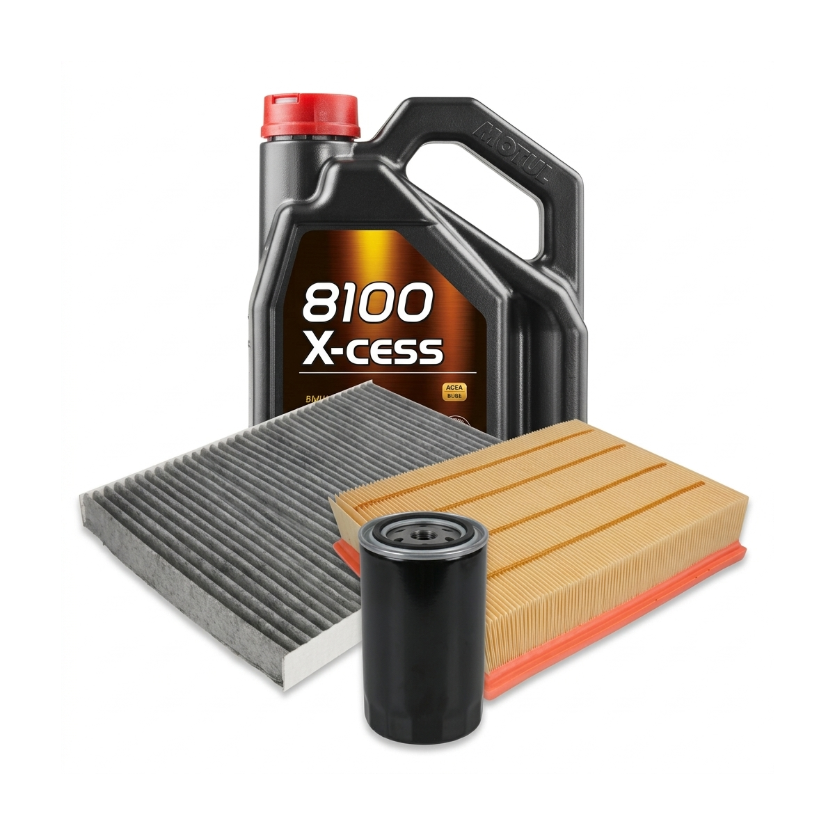 Kit revizie ulei Motul 8100 X-CESS 5W-40 + filtre VW Passat B5.5 1.8 T 4motion 170 CP – PURRO