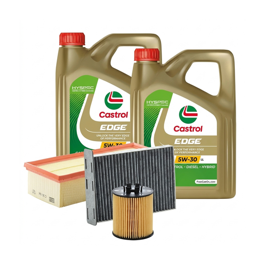Kit revizie ulei Castrol EDGE 5W-30 LL + filtre VW Tiguan 5N 1.4 TSI 150 CP – MANN