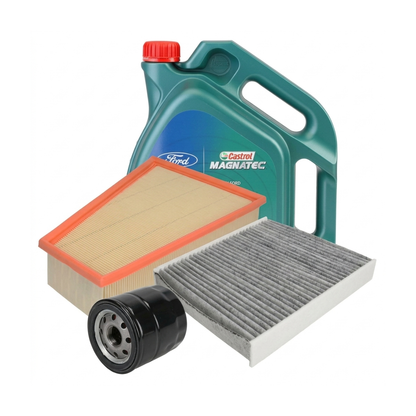Kit revizie ulei Castrol Magnatec A5 5W-30 + filtre Ford Mondeo 4 2.0 Flexifuel 145 CP – PURRO