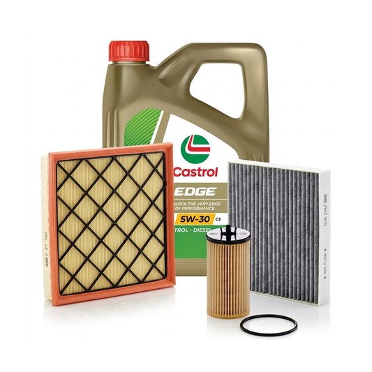 Kit revizie ulei Castrol EDGE 5W-30 C3 + filtre Opel Astra J 1.4 Turbo 140 CP – MANN