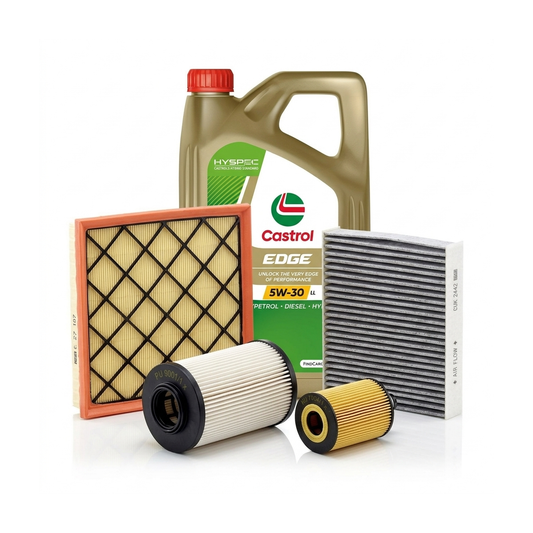 Kit revizie ulei Castrol EDGE 5W-30 LL + filtre Opel Astra J 2.0 CDTI 160 CP – MANN