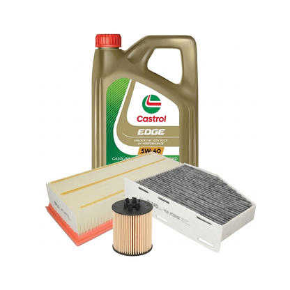Kit revizie ulei Castrol EDGE 5W-40 + filtre VW Touran 1T3 1.4 TSI 170 CP – PURRO