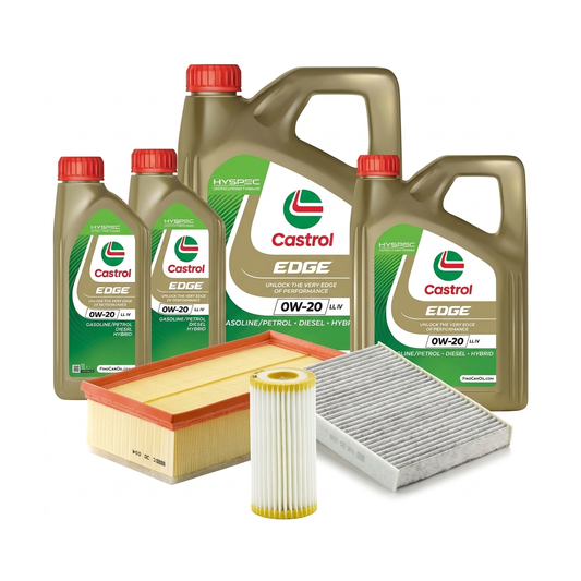 Kit revizie ulei Castrol EDGE 0W-20 LL IV + filtre VW Tiguan AD1/AX1 2.0 TSI 4motion 190 CP – MANN