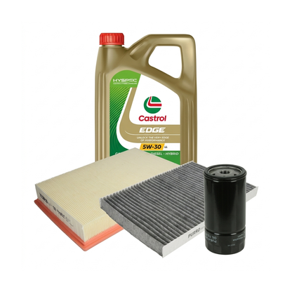 Kit revizie ulei Castrol EDGE 5W-30 LL + filtre VW Golf 4 1.8 T GTI 150 CP – PURRO