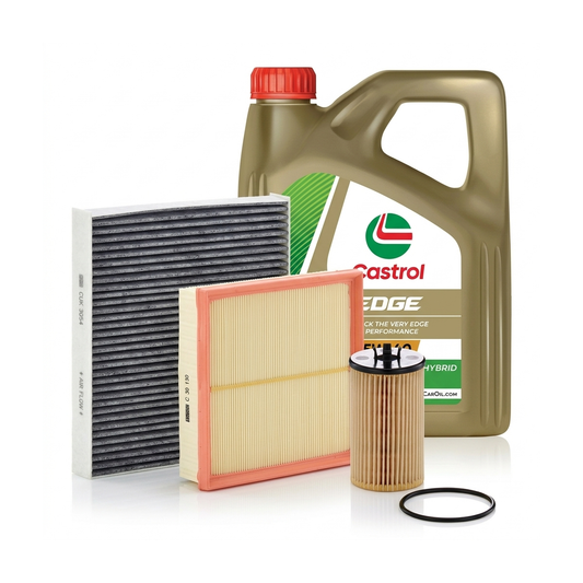 Kit revizie ulei Castrol EDGE 5W-40 + filtre Opel Astra H 1.4 LPG 90 CP – MANN
