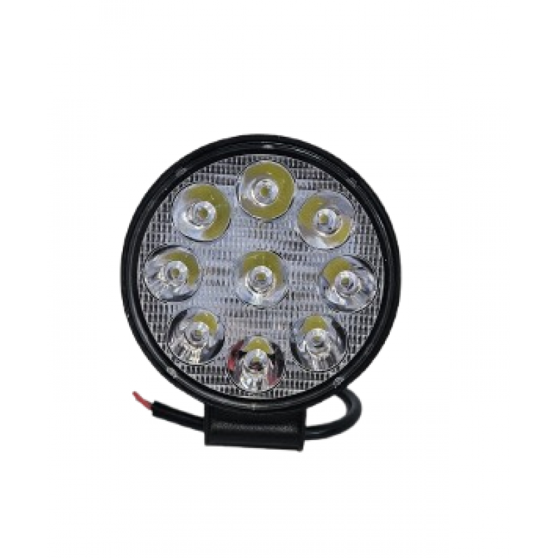 Proiector LED 27w Rotund-9 LED SLIM -12/24V