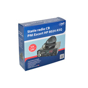 STATIE RADIO CB PNI ESCORT HP 8024 12/24V CU ASQ REGLABIL