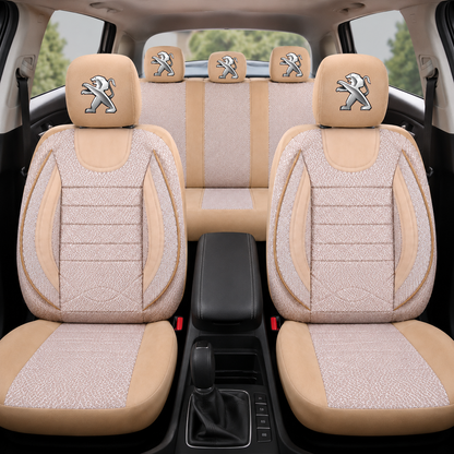 Set Huse Scaune Universale City BEJ, Personalizate cu Peugeot.