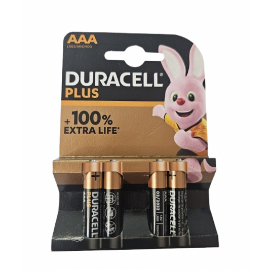 Set 4 baterii R3 Duracell PLUS
