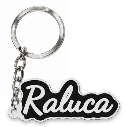 Breloc personalizat cu nume – imprimat 3D