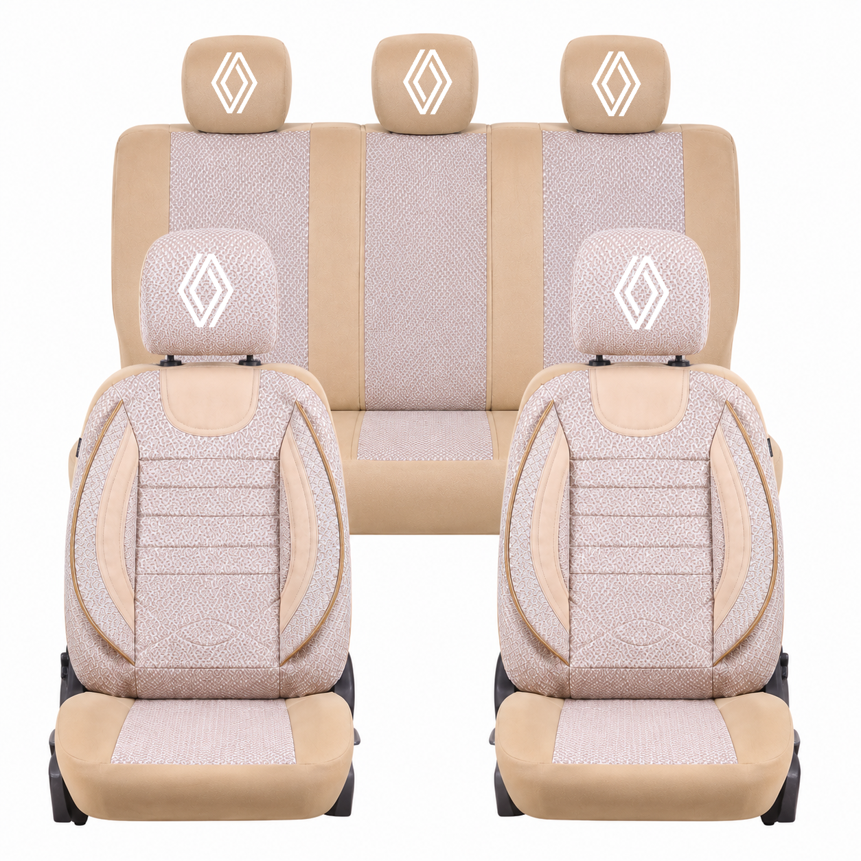 Set Huse Scaune Universale City BEJ, Personalizate cu Renault nou.