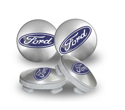 Комплект 4 броя капачки за джанти Ford 54 мм, сиви