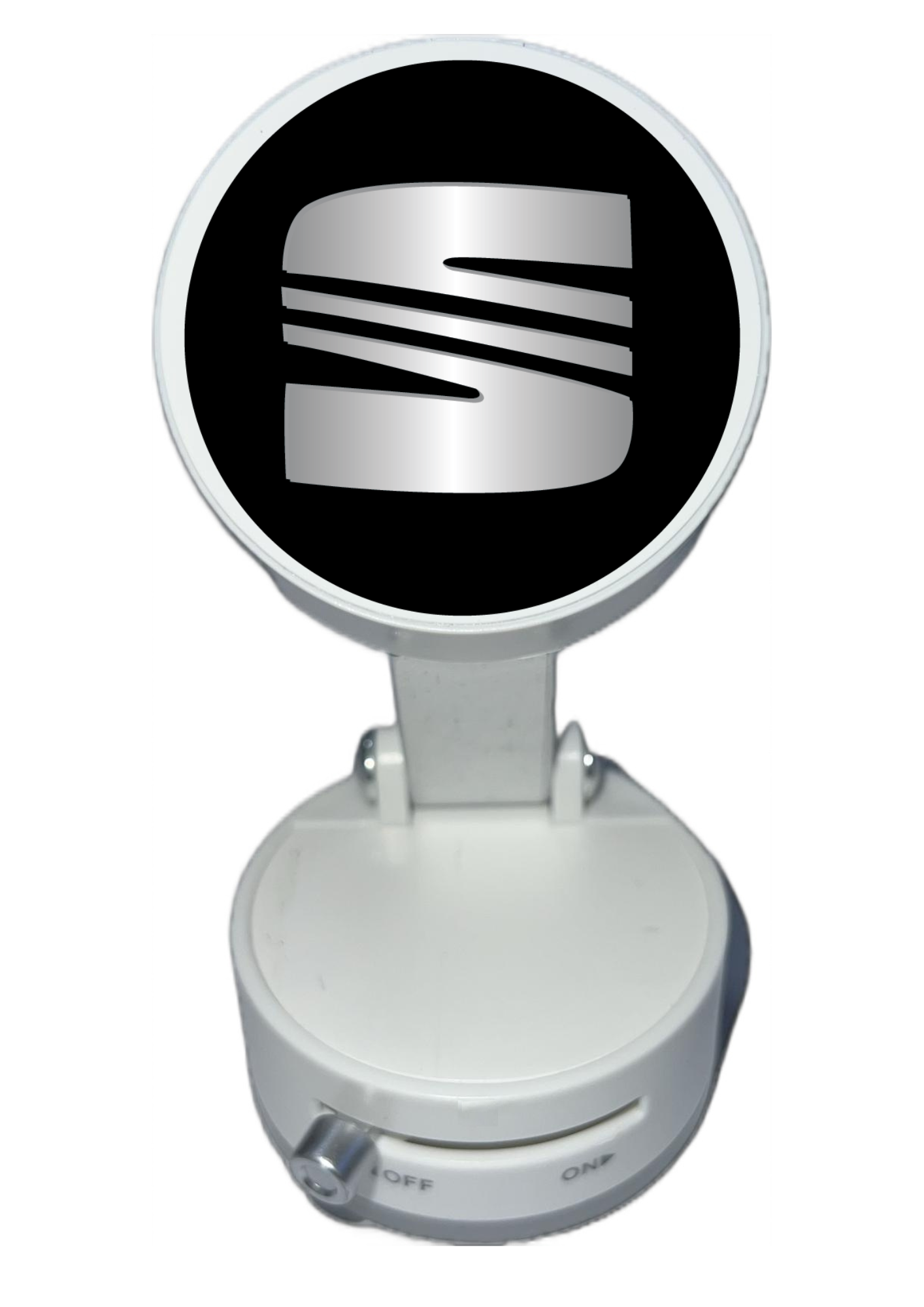 Suport Magnetic ALB cu Ventuza si Brat Reglabil Pentru SEAT