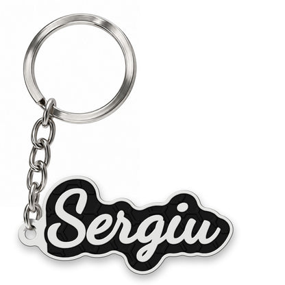 Breloc personalizat cu nume – imprimat 3D