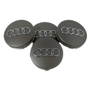Set 4 Capace Janta Aliaj AUDI 60MM GRI