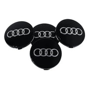 Set 4 Capace Janta Aliaj AUDI 60MM NEGRU