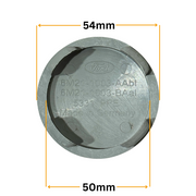 Set 4 Capace Jante Ford – 54mm, Negru