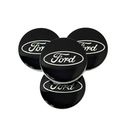 Set 4 Capace Jante Ford – 54mm, Negru