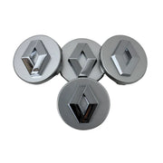 Set 4 Capace Janta Aliaj RENAULT 51MM Interior - 57MM Exterior GRI