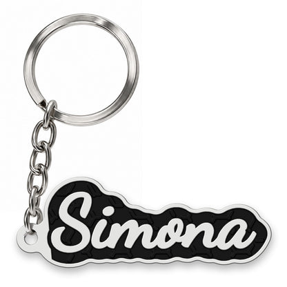 Breloc personalizat cu nume – imprimat 3D