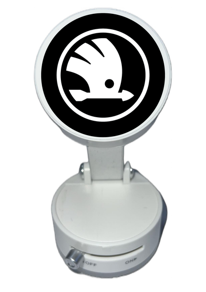 Suport Magnetic ALB cu Ventuza si Brat Reglabil Pentru SKODA NOU