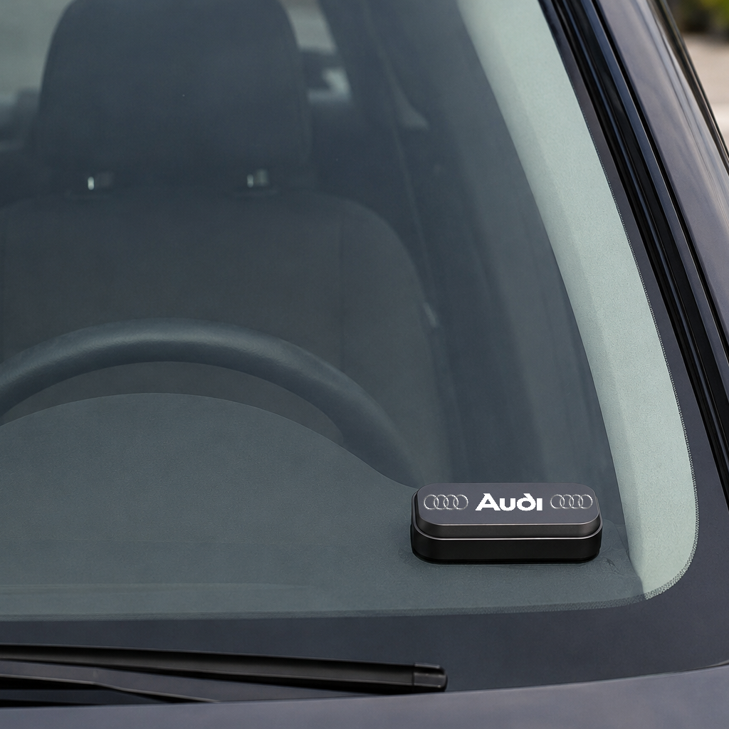 Suport Număr Telefon Auto pentru Parcare personalizat cu Audi.
