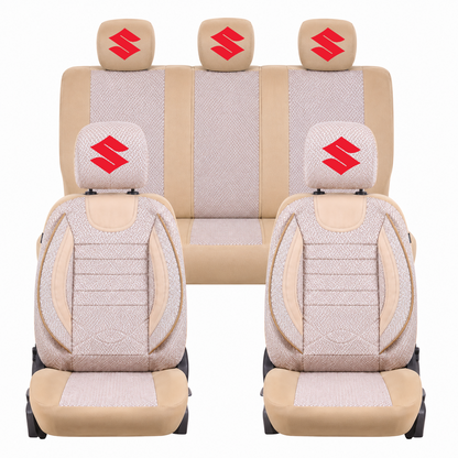 Set Huse Scaune Universale City BEJ, Personalizate cu Suzuki.