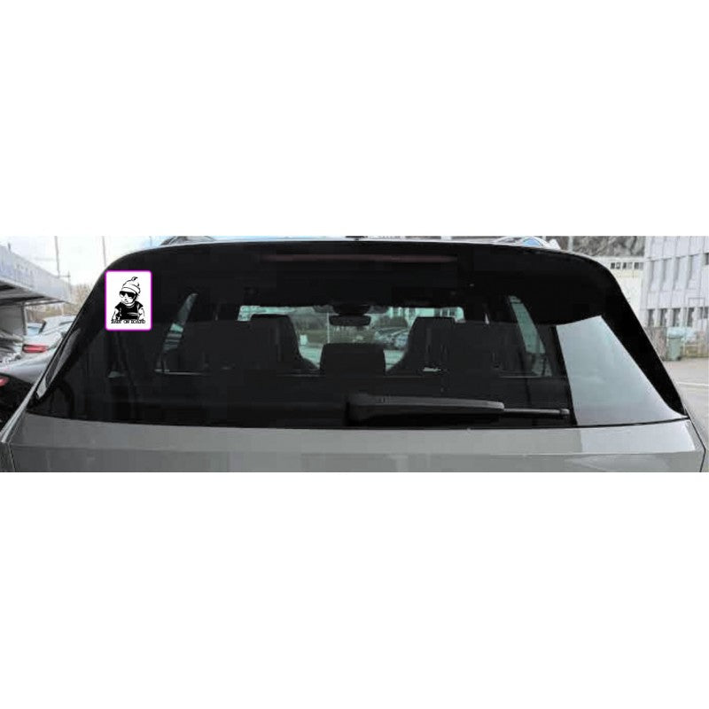 Baby on board baiat 1 fundal alb