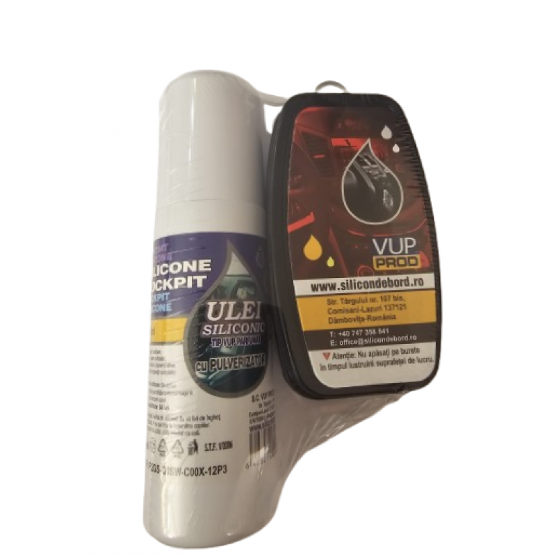 Ulei siliconic cu pulverizator 100 ml+burete